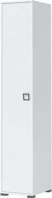 Produktbild von Kleiderschrank Jugendzimmer Weiß 236x44x56 cm