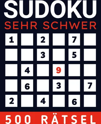 Produktbild von Sudoku Sehr Schwer