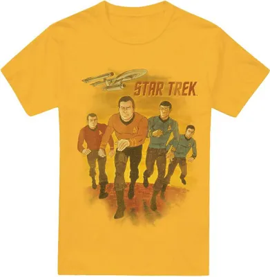 Image de Star Trek - T-shirt pour homme TV5728 (3XL) (Or)