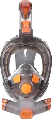 Produktbild von Schnorchel-Vollgesichtsabdeckung mit faltbarem Trockenschnorchelrohr Anti-Fog Anti-Leck-Schnorchel-Gesichtsabdeckung mit Aufbewahrungstasche fuer Kamerahalterung