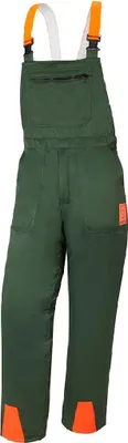 Produktbild von Novotex-Isomat Schnittschutz Latzhose Form C Grün Größe 54