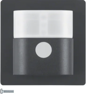 Produktbild von Berker 85341226 IR Bewegungsmelder Komfort 1,1 m anthrazit samt Berker Q.1/Q.3