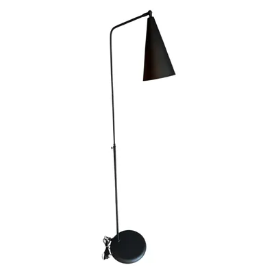 Produktbild von Schwarze, moderne, Dekorative E27-Metall-Stehlampe