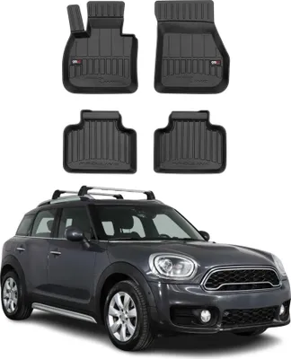 Produktbild von 2017-2024 Mini Countryman F60 Fußmatten TPE Schwarz 4 tlg