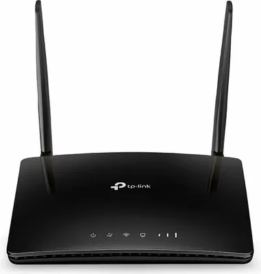 Produktbild von WLAN-Router Einzelband (2,4GHz) Schnelles Ethernet 3G 4G Schwarz