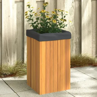 Image de Maison Exclusive - Bac à plantes 35 x 35 x 60 cm en bois massif d'acacia