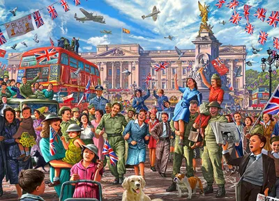 Zdjęcie produktu dla Gibsons Puzzle Final Days of War - 1000 Teile Puzzlespiel