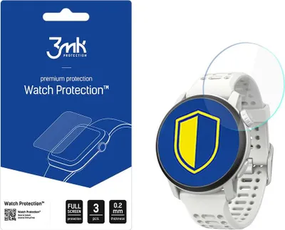 Produktbild von 3mk Display Hybridglas Watch Protection für Coros Pace 3  0,2mm (3 Stück)
