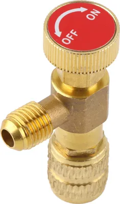 Obrázek produktu pro Bezpečnostní ventil pro kapaliny, chladivo pro klimatizaci, 1/4 "bezpečnostní adaptér, oprava klimatizace a fluorid, ventil chladiva pro klimatizaci