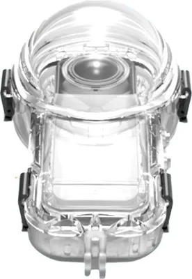 Produktbild von Unsichtbares Tauchgehäuse für X5 360 Grad Kamera Unterwasser Schutzhülle mit Halterung 60M