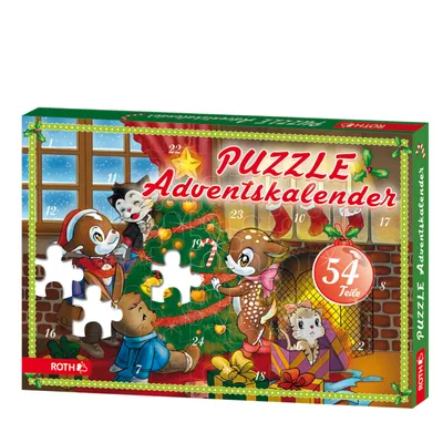 Produktbild von Roth 80224 Adventskalender Puzzle