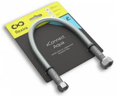 Obrázok produktu pre Flexi hadica na vodu FLEXIRA xConnect Aqua Plus G3/8-G3/8 - 40cm