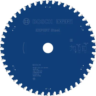 Productafbeelding van EXPERT zaagblad voor cirkelzaag, 184x2/1,6x20 mm, kwaliteit Z48