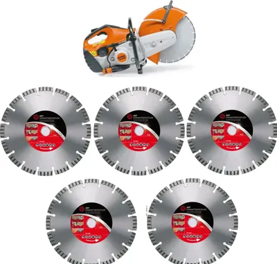 Produktbild von Stihl TS 420 Motortrenner incl 5x Diamanttrennscheiben