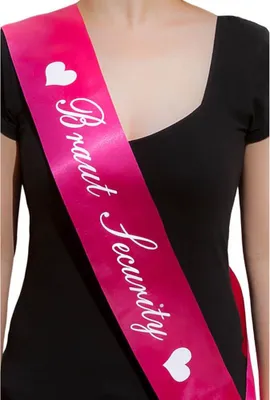 Produktbild von Oblique Unique Schärpe Braut Security JGA Junggesellinnenabschied Hen Party pink