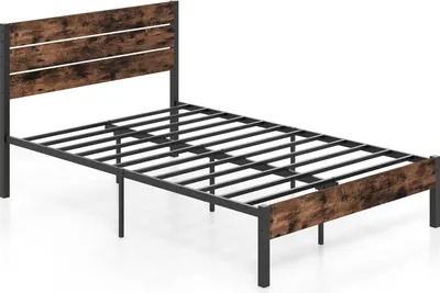 A product shot of a bed frame.