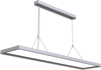 Produktbild von ISOLED LED Office Pro Pendelleuchte Up+Down, 20+40W, silber, UGR19, 4000K, 1-10V dimmbar