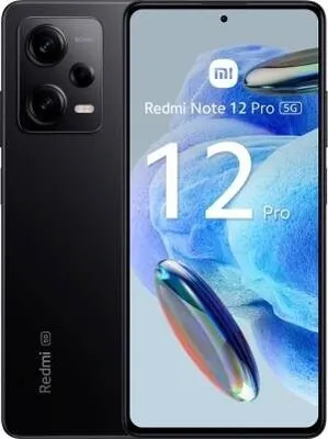 Produktbild von Redmi Note 12 Pro 5G 6GB + 128GB Midnight Black Smartphone