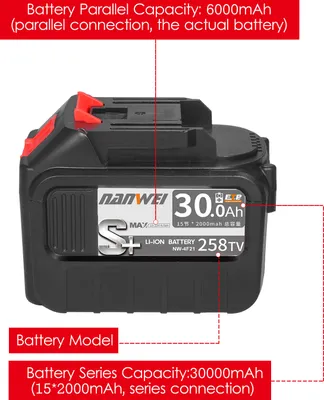 Obrázek produktu pro Akumulátorový vrtací šroubovák 2Pack 21V 6,0A baterie Max. točivý moment 200N.m 1/2" kovové bezklíčové sklíčidlo 20+3 polohy 0-1550RMP Variabilní příklepový vrtací šroubovák s plastovou krabicí na nářadí