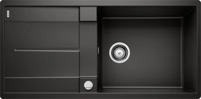 Produktbild von BLANCO METRA XL 6 S-F SILGRANIT schwarz