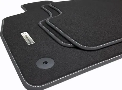 Immagine prodotto di Tappetini in acciaio inox con logo adatti per VW Tiguan 2 AD1 4Motion R-Line 2016-2024