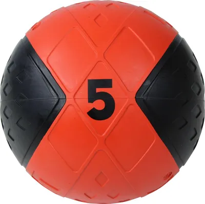Produktbild von Lifemaxx LMX Medicine Ball 5 kg Schwarz/Rot