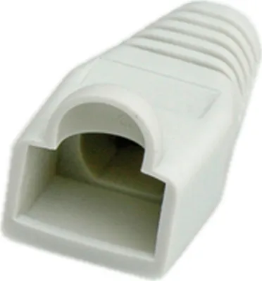 Produktbild von ROLINE Knickschutztülle grau, für RJ-45, 10 Stck
