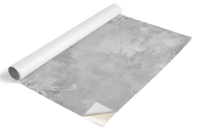 Produktbild von Tulup Möbelfolie - Klebefolie Möbel - Selbstklebende Folie 100x50 cm - Möbelfolie Schrank - Folie für Möbel - Möbelfolie Küche - Wasserdicht - Abwaschbar - Selbstklebend - Luftblasenfrei - Graue Wand