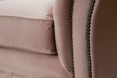 Produktbild von Sofa 2 Sitzer Couch Polster Chesterfield Wohnzimmer Design Textil Neu