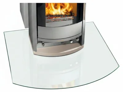 Produktbild von Haas+Sohn | Kamin Glasplatte, Funkenschutzplatte | Form E