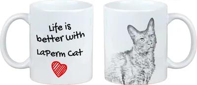 Produktbild von Art-Dog Keramiktasse LaPerm Katze