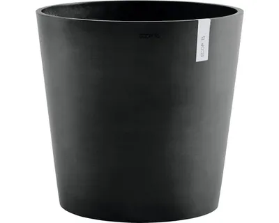 Produktbild von Pflanztopf Ecopots Amsterdam Kunststoff Ø 50 cm H 43,8 cm dunkelgrau