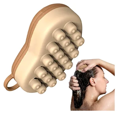 Produktbild von Gesichts-Eisroller mit Silikon Kopfhautmassagegerät zur Hautpflege gegen Schwellungen