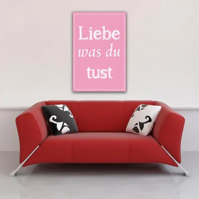Immagine prodotto di Poster motivazionale - Ama ciò che fai + 1 poster in formato 61x91,5 cm