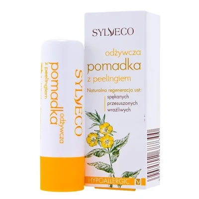 Obrázok produktu pre Sylveco Výživný balzam na pery s peelovacím účinkom 4,6 g