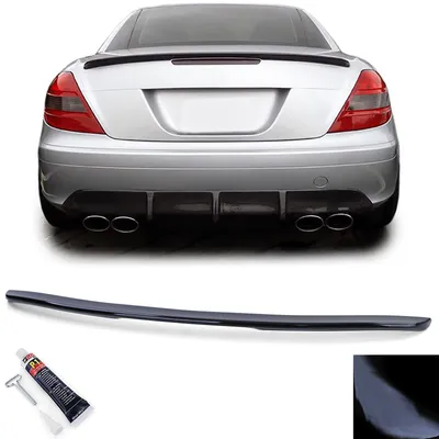 Immagine prodotto di Spoiler posteriore nero lucido per Mercedes SLK R171, dal 2004 al 2011