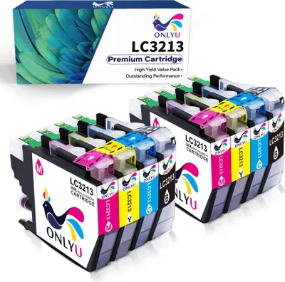 Produktbild von 8er LC 3213XL Druckerpatronen Kompatible für Brother LC3213XL MFC-J491DW MFC-J497DW MFC-J890DW MFC-J895DW DCP-J572DW DCP-J772DW DCP-J774DW