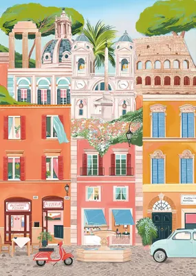 Image de Pieces & Peace - Puzzle Rome, Italie - 1 000 pièces