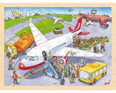 Produktbild von Goki 57544, 96 Stück(e), Fahrzeuge, 3 Jahr(e)