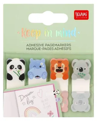 Produktbild von Selbstklebende Seitenmarkierungen - Keep in Mind Cute Animals