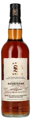 Image de Signatory Vintage 100 Proof Edition BENRINNES 13 Years Old Single Malt #78 2012 57,1% Vol. 0,7l