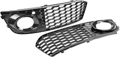 Produktbild von DIEDERICHS Lüftungsgitter Grill Stoßfänger für AUDI A4 Avant (8K5, B8) mit Loch/Löchern für Nebellampen
