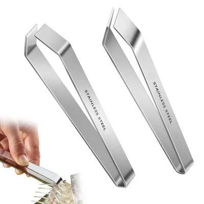 Grätenzange 2er-Set, 11,5 cm, Edelstahl, Fischgrätenpinzette