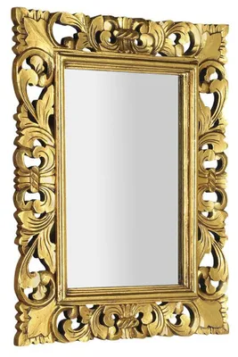Produktbild von Sapho SAMBLUNG Rahmenspiegel, 60x80cm, Gold