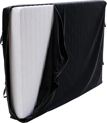 Obrázek produktu pro Uniqoos® Obal na matraci 140 x 200 x 30 cm – vodotěsný obal na matraci vyrobený z polypropylenu, s 3-stranným zipem a 4 pevnými madly pro stěhování a skladování