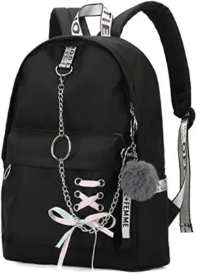 Produktbild von Canvas Daypack: Multifunktionaler Schulrucksack für Mädchen und Jungen - Ideal für Uni, Reisen, Sport und Arbeit