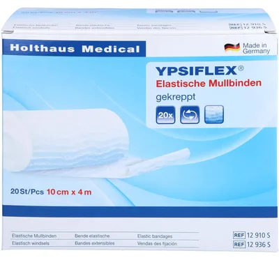 Produktbild von Elastische Mullbinde 10cmx4m, 20 St BIN