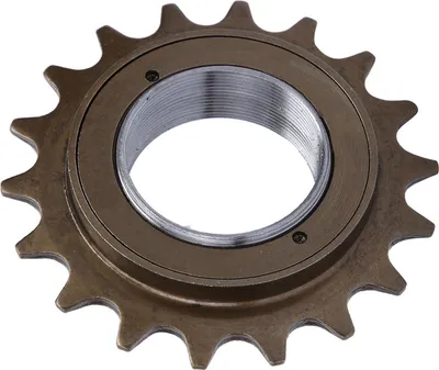 Image de Roue libre à vitesse unique, avec filetage intérieur, 3,1 pouces, 18 dents, roue libre en métal pour vélo, pignon, cassette à vitesse unique pour vélo