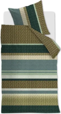 Produktbild von Beddinghouse Renforcé-Bettwäsche-Garnitur Jorren Farbe Green Größe 135x200