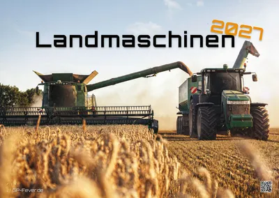 Produktbild von Landmaschinen - Traktor - 2027 - Kalender DIN A2